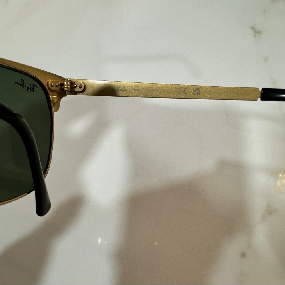 Ray-Ban RB3716 Clubmaster Metal Square Sunglasses - Picture 4 of 6